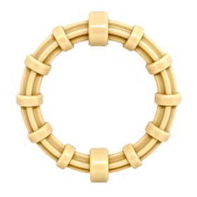 Chicken Flavored Teething Ring for Puppies & Aggressive Chewers | USA Made